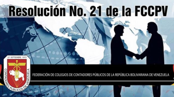 Resolución 21 de la FCCPV re-emitida